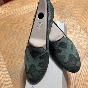 Rothy’s Loafers Olive Green Camo